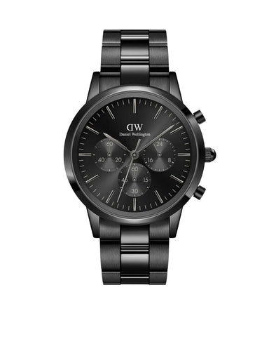Daniel Wellington - Iconic Chronograph Link Onyx Black 42mm