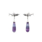 Nick Von K - Deeply Misunderstood Earrings in Fluorite