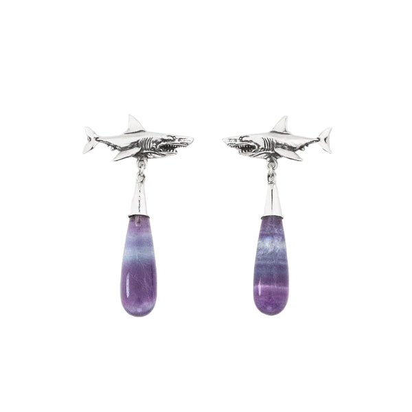 Nick Von K - Deeply Misunderstood Earrings in Fluorite