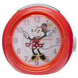 Disney - Minnie Mouse Alarm Clock 120mm Red