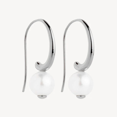 Najo - Fern Pearl Earrings