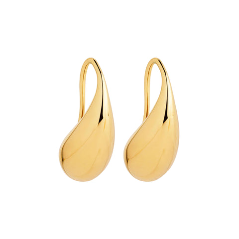 Najo - Eau Earrings Gold Plated