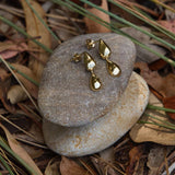 Najo - Liora Double Drop Stud Earring