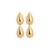 Najo - Liora Double Drop Stud Earring