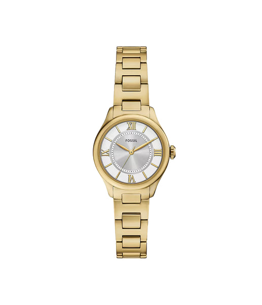 Fossil - Extra small gold stainless steel quartz watch