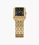 Fossil - Raquel Three-Hand Date Gold-Tone Stainless Steel Watch