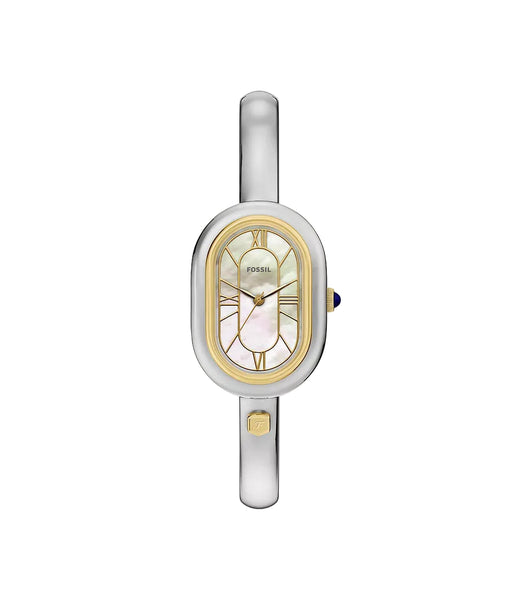 Fossil - Sloan Three-Hand Stainless Steel Watch Bangle