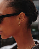 Edblad - Celeste Hoops Large Gold Plate