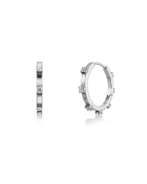 Edblad - Celeste Hoops Large Steel