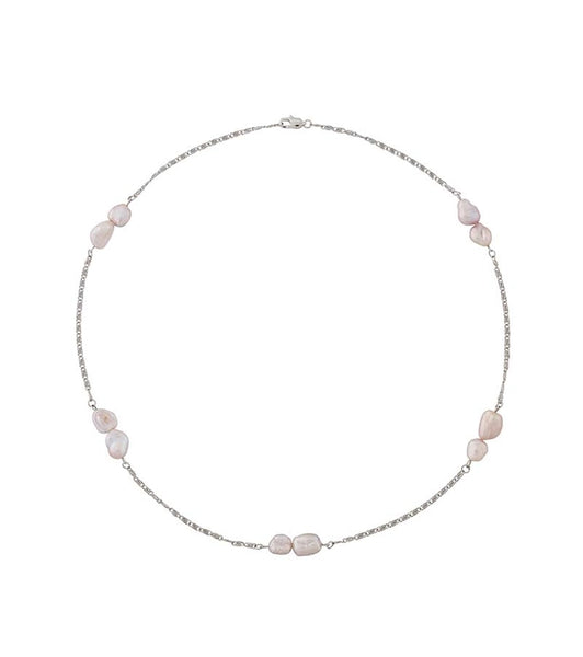 Edblad - Lucy Necklace Multi Pink Steel