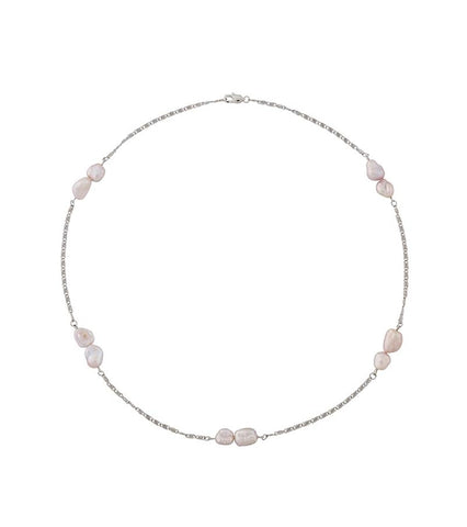 Edblad - Lucy Necklace Multi Pink Steel