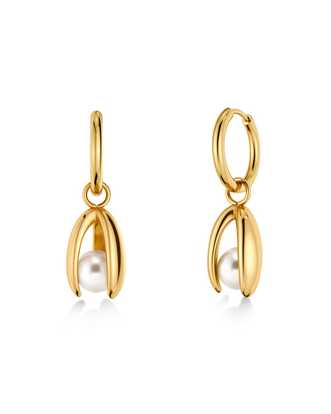 Edblad - Moonrave Hoops Large Gold Plate