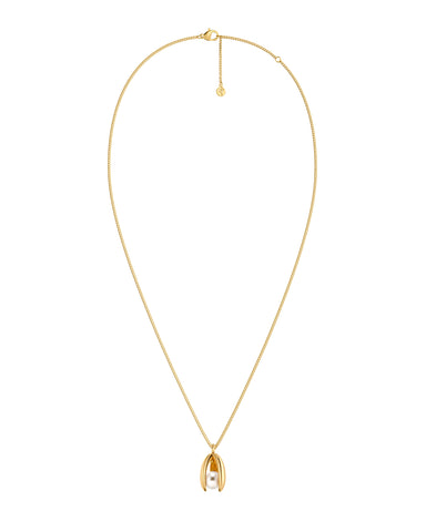 Edblad - Moonrave Necklace Large Gold Plate