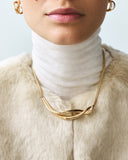 Edblad - Nouveau Necklace Large Gold Plate