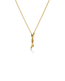 Edblad - Novel Knot Necklace Gold Plate