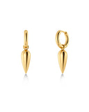 Edblad - Peak Spike Hoops Gold Plate