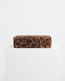 Meadowlark - Velvet Jewellery Box Leopard + Black Lining Small