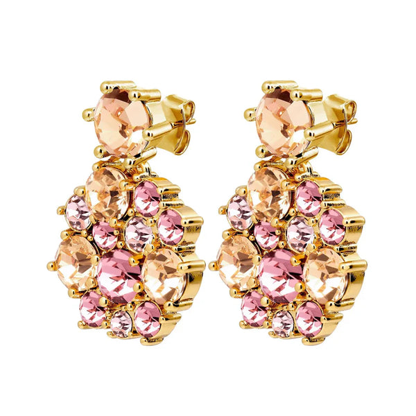 Dyrberg Kern - Freesia Gold Earrings Rose