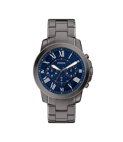 Fossil - Grant Chronograph Gunmetal Stainless Steel Watch