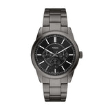 Fossil - Pearson Multifunction Gunmetal Stainless Steel Black Dial Watch