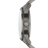 Fossil - Pearson Multifunction Gunmetal Stainless Steel Black Dial Watch
