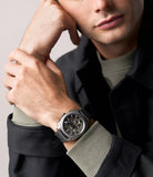 Fossil - Machine Chronograph Smoke Stainless Steel Watch