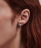 Stolen Girlfriends Club - F*ck Off Script Studs Silver