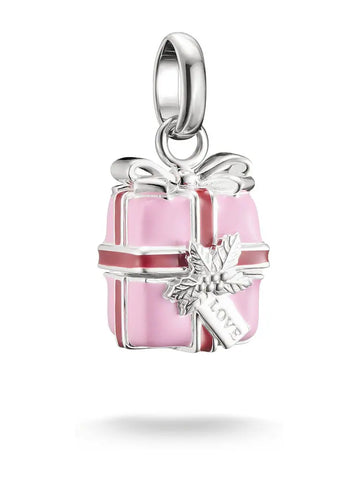 Thomas Sabo - Pink Gift Charm Pendant