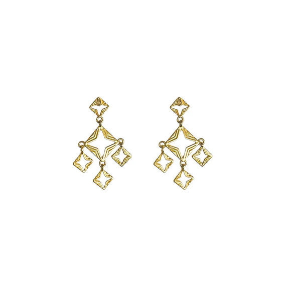 Lindi Kingi - Byzante Embrace Mini Earrings Gold