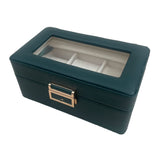 Watch Box - 3 Slot Watch Box Green