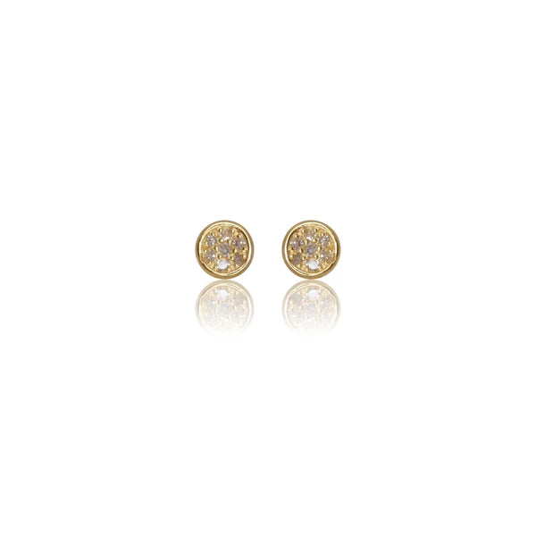 Diamonds by Georgini - Fourteen Natural Diamond Dotti Earrings Gold