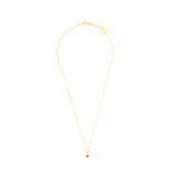 Diamonds by Georgini - Natural Citrine and Diamond November Pendant Gold