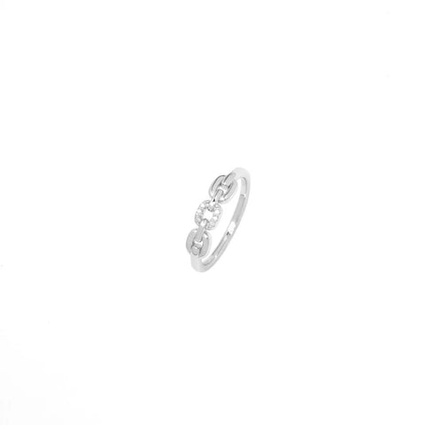 Diamonds by Georgini - Six Natural Diamond Link Ring Silver