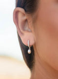 Georgini - Oceans Bondi Freshwater Pearl Earrings Silver