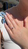 BWJ - 9ct Two Tone Lab grown Diamond 6X Claw Solitaire .50ct