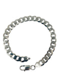 Brent Weatherall - Sterling Silver Hammered Curb Chain Bracelet