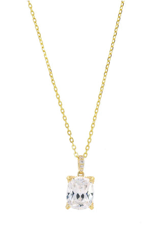 Georgini - Sydney Soirée Elaine Cushion Cut Pendant Gold