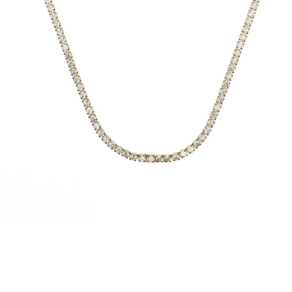 Georgini - Sydney Soiree 2mm Tennis Necklace 42cm Gold