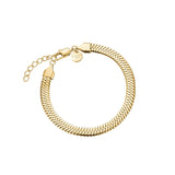 Rosefield Jewellery - Large Snake Bracelet Gold
