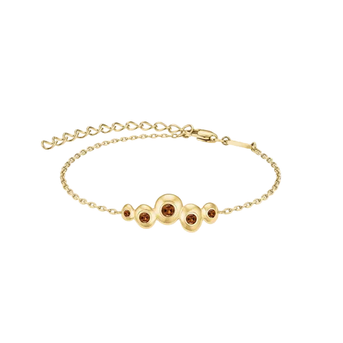 Rosefield Jewellery - Molten Pebble Bracelet Gold Plated