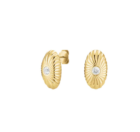Rosefield Jewellery - Solitaire Earrings Gold
