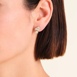 Rosefield Jewellery - Playful Cluster Stud Earrings Gold