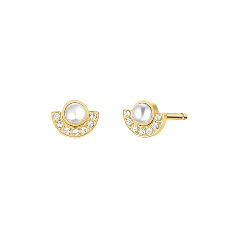Rosefield Jewellery - Pearl Halo Studs