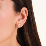 Rosefield Jewellery - Pearl Halo Studs