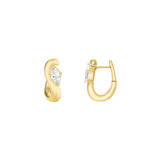 Rosefield Jewellery - Marquise Wave Hoops