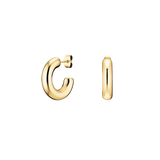 Rosefield Jewellery - Medium Hoop Earrings Gold Plated