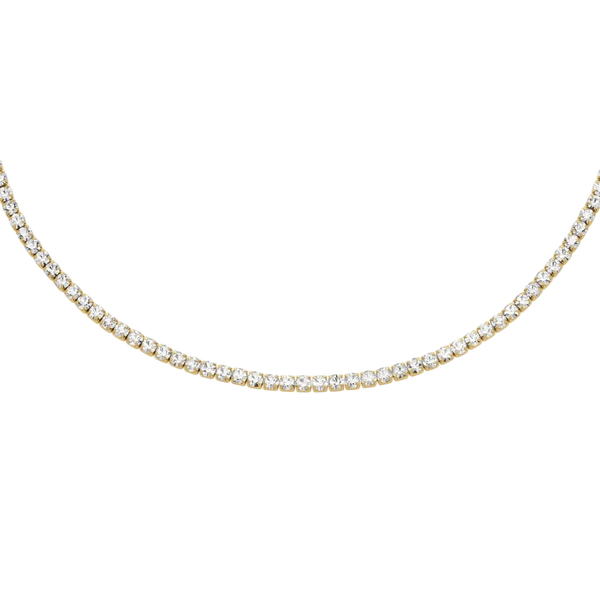 Rosefield Jewellery - Tennis Necklace Gold Plated