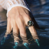Nick Von K - Jaws Ring in Labradorite