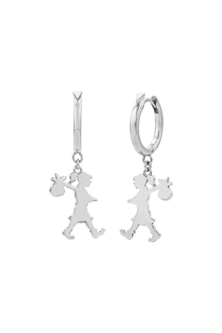 Karen Walker - Small Runaway Girl Hoops