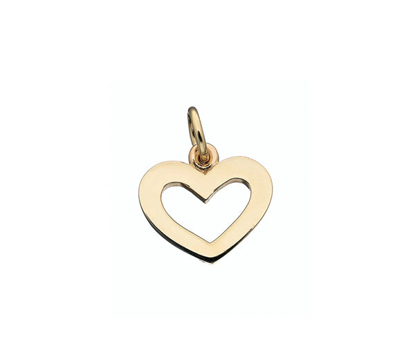 Karen Walker - Heart Charm Gold Plated
